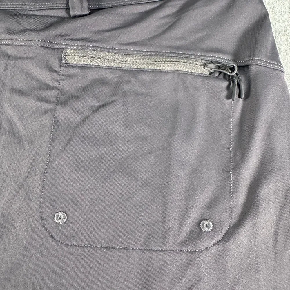NRS Shorts Mens 38x10 Gray Blue Guide Wear Cargo Pocket Outdoor Idaho